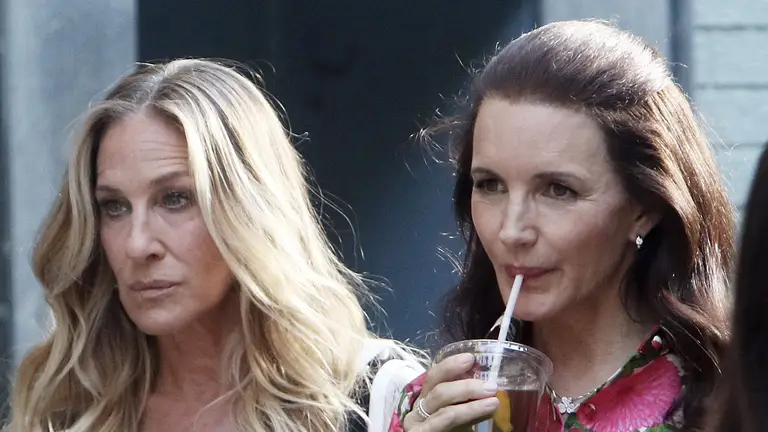 Sarah Jessica Parker und Kristin Davis