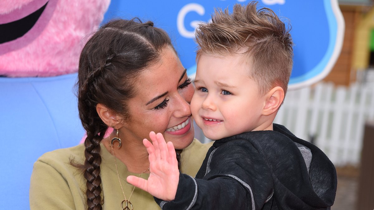 Sarah Lombardi und Söhnchen Alessio