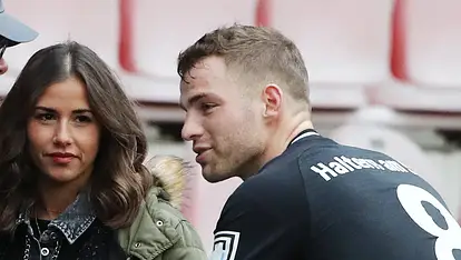 Sarah Engels und Julian
