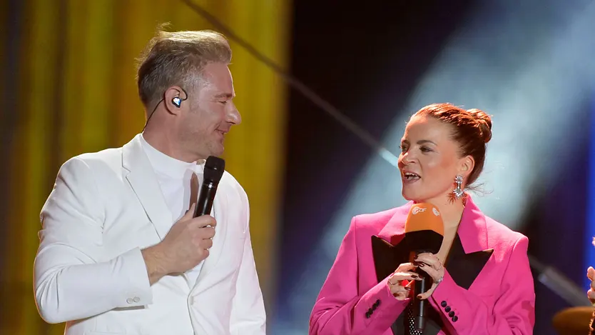 Sasha und Ehefrau Julia Röntgen