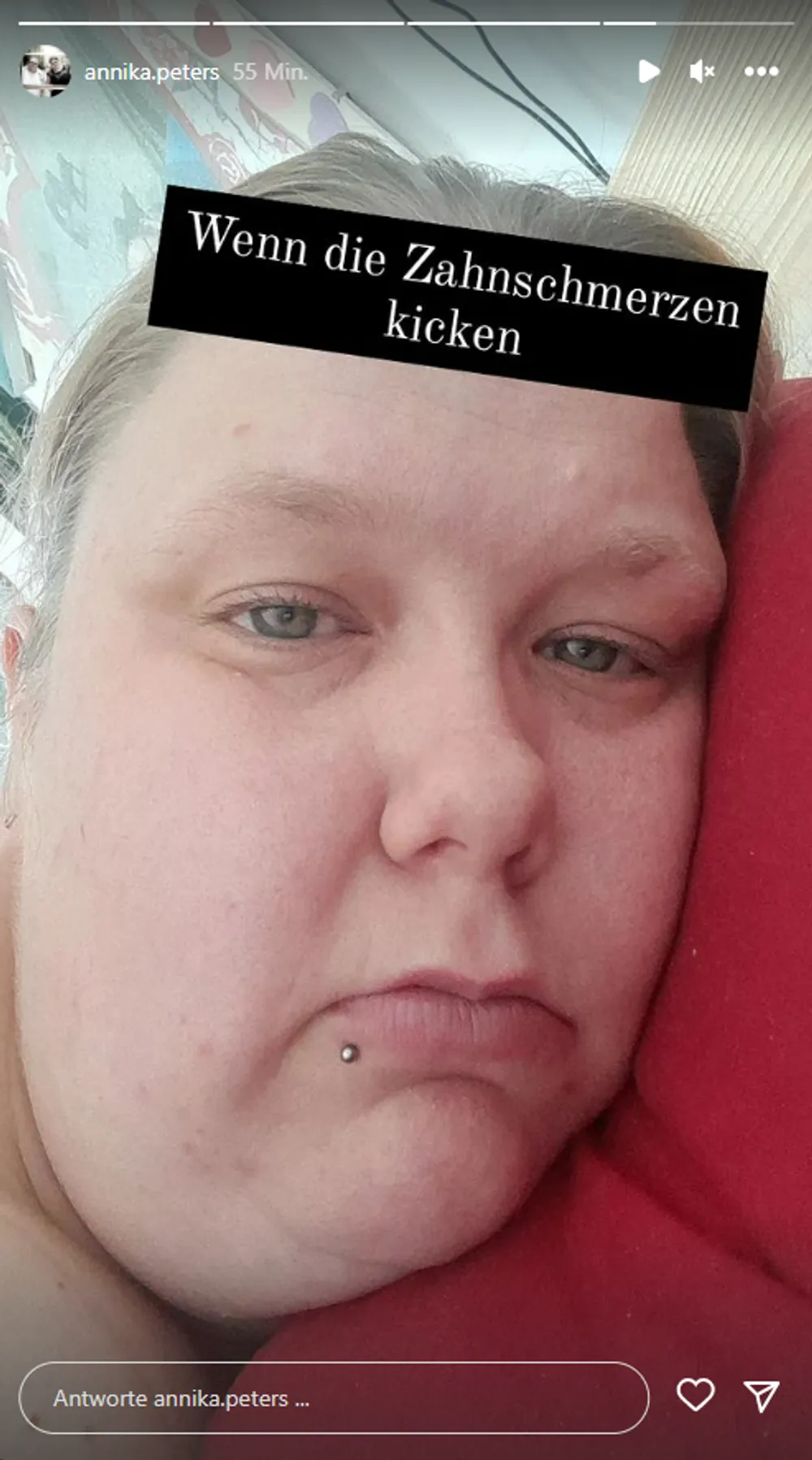 Annika Peters Zahnschmerzen Annika Peters Zahnschmerzen