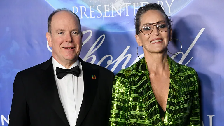 Sharon Stone & Fürst Albert: