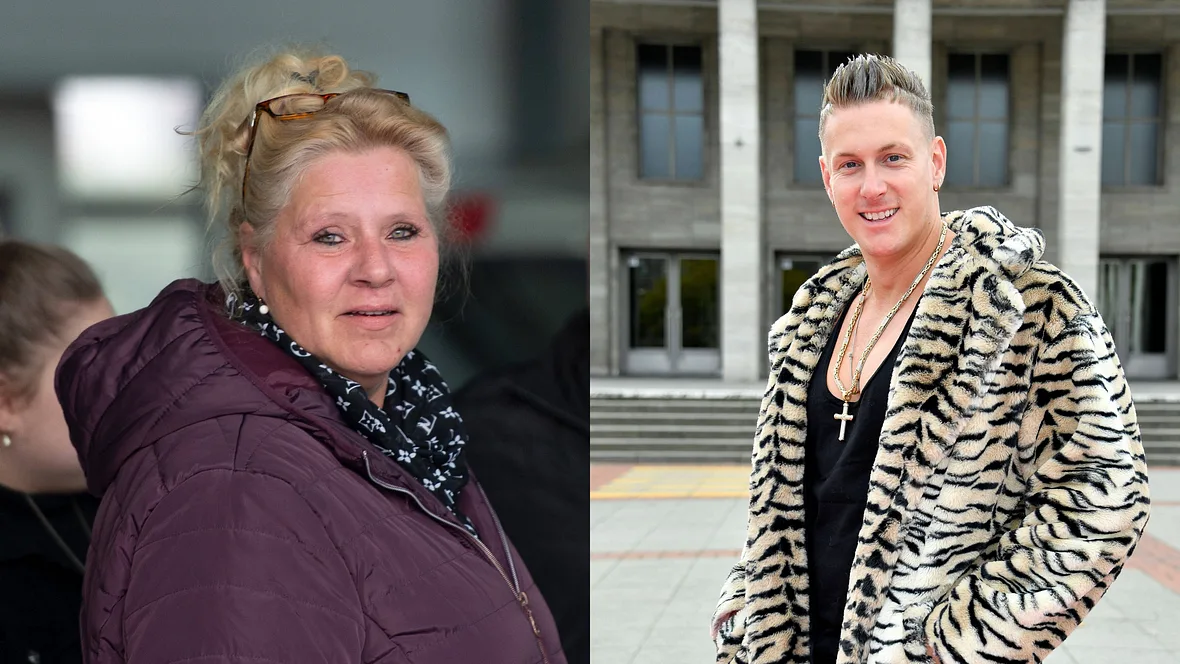 Silvia Wollny und Calvin Kleinen