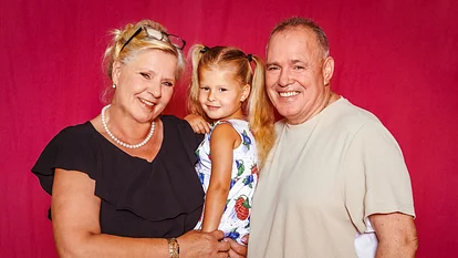 Silvia Wollny, Cataleya Wollny und Harald Elsenbast