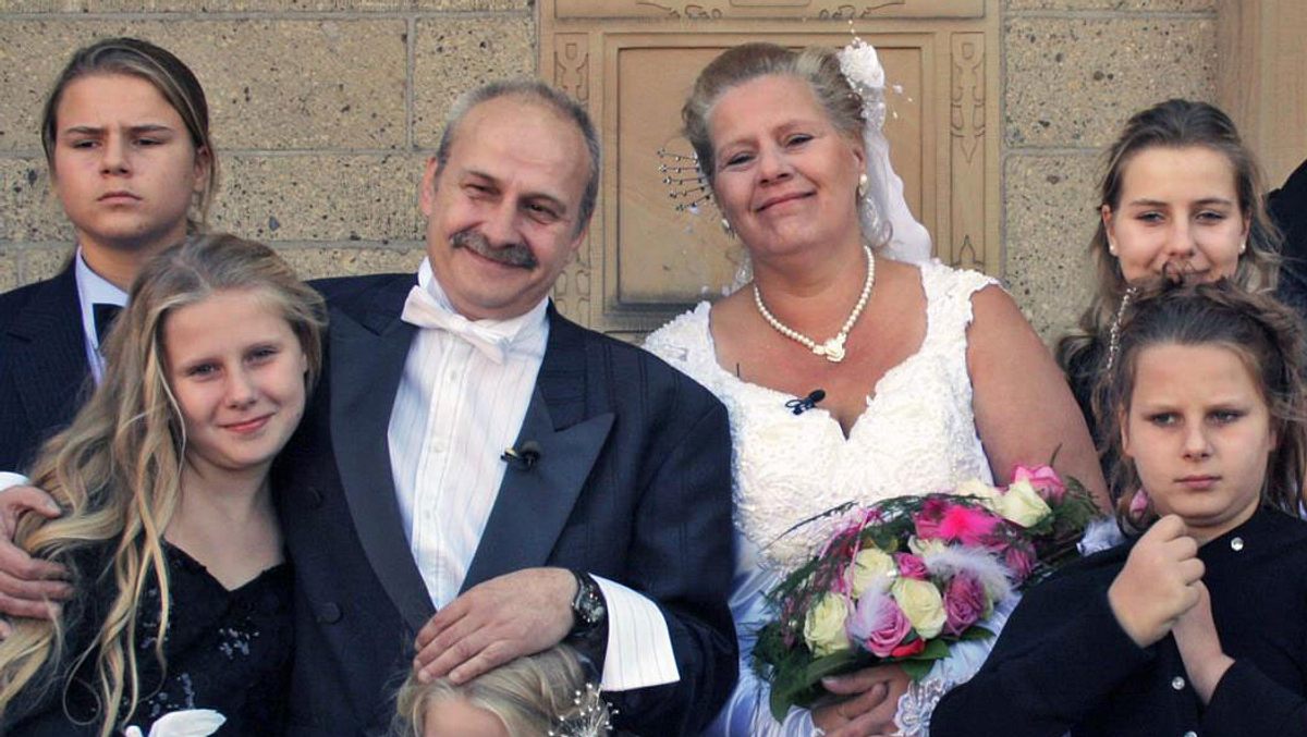 Dieter und Silvia Wollny mit ihrer Familie