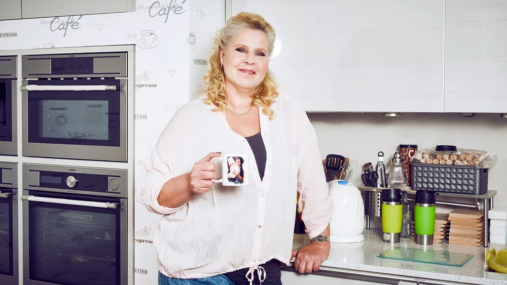 Silvia Wollny in ihrem neuen Zuhause Silvia Wollny in ihrem neuen Zuhause