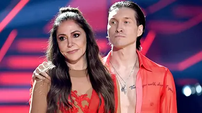 Simone Thomalla & Profitänzer Evgeny Vinokurov bei "Let's Dance"