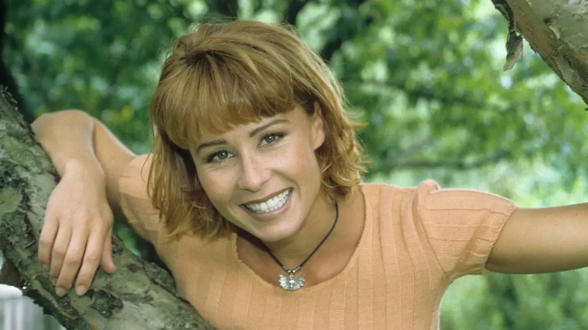 Sonja Zietlow früher mit langen Haaren Sonja Zietlow früher mit langen Haaren