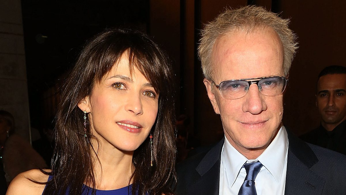 Sophie Marceau und Partner Christopher Lambert