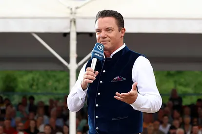 Stefan Mross während ein Sendung von "Immer wieder sonntags".