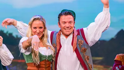 Janine Kunze und Stefan Mross