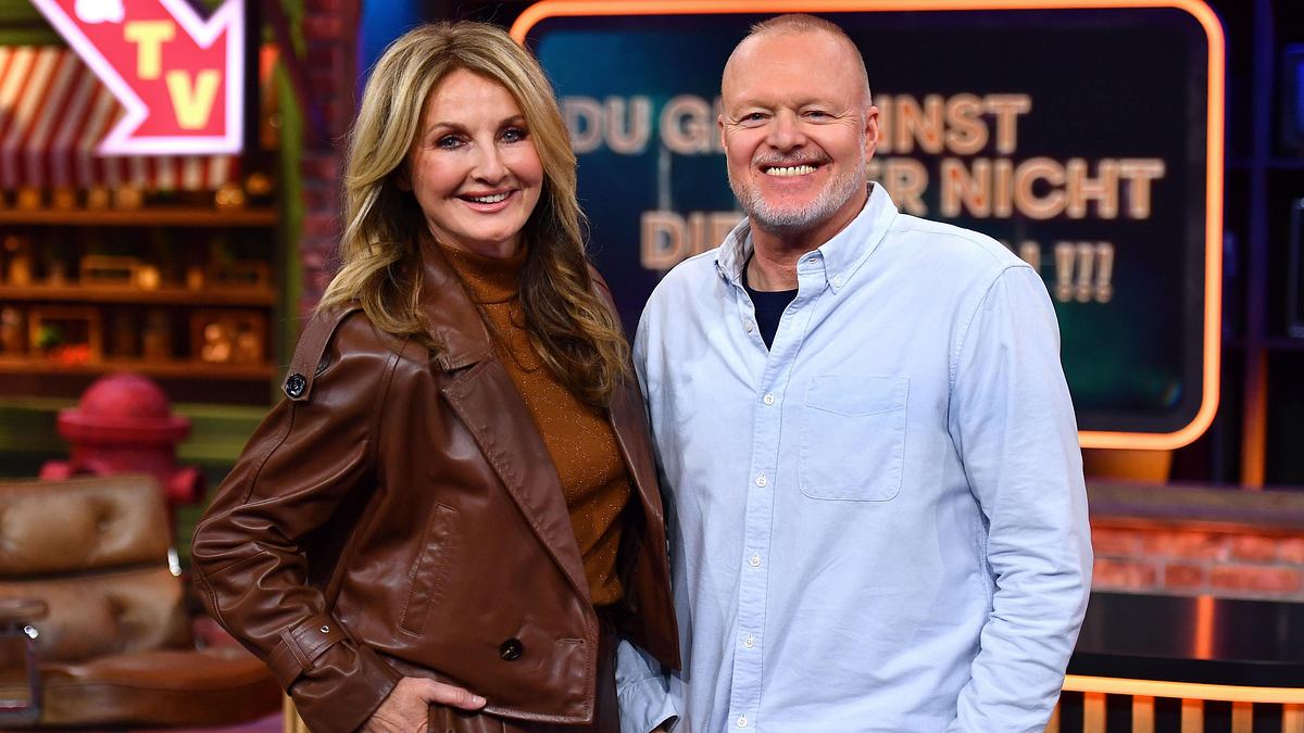 Stefan Raab und Frauke Ludowig