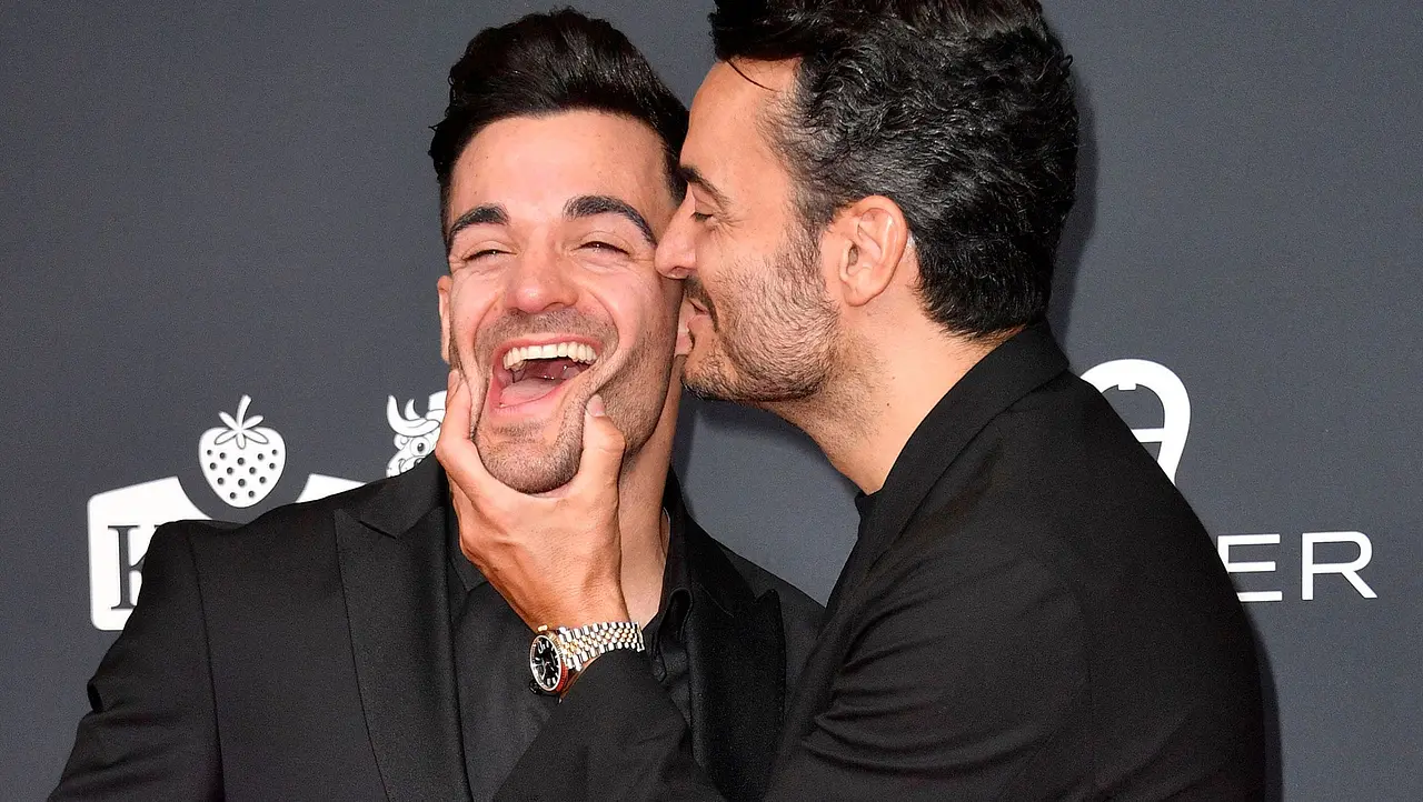Giovanni und Stefano Zarrella Giovanni und Stefano Zarrella auf dem roten Teppich - Foto: IMAGO / Future Image