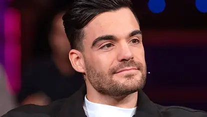Stefano Zarrella bei einer Talk-Show.