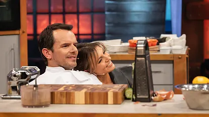 Steffen Henssler und Laura Wontorra