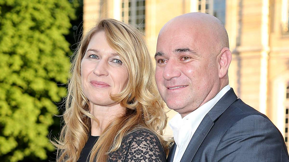 Steffi Graf und Andre Agassi