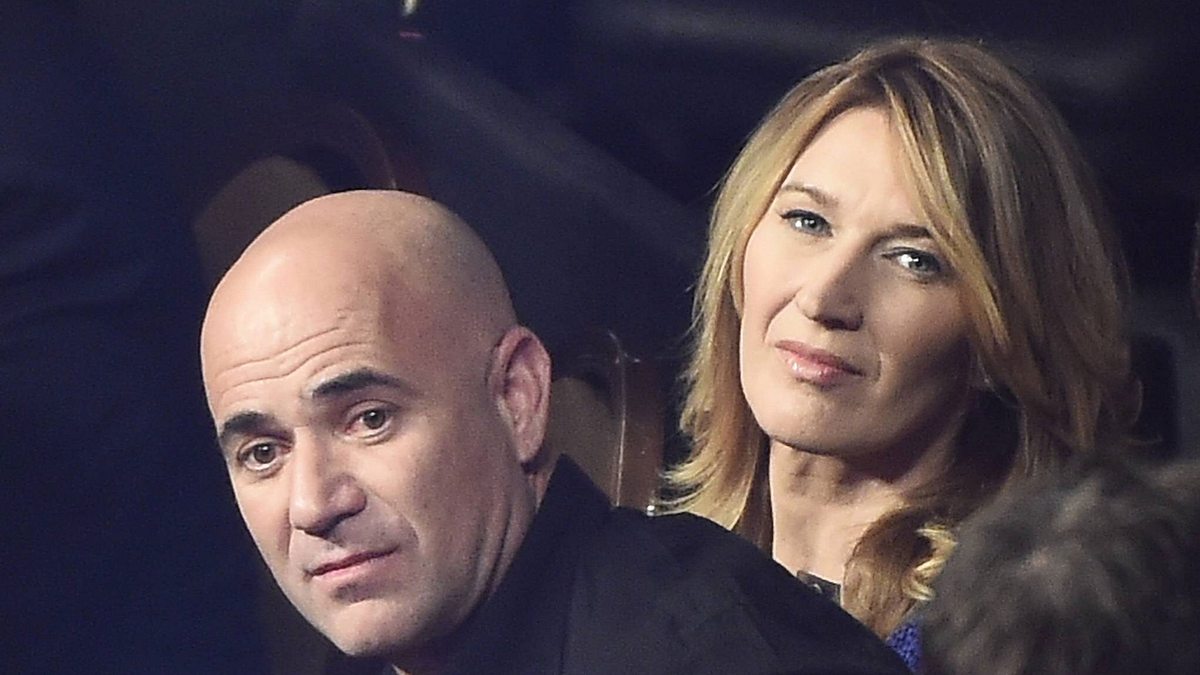 Steffi Graf und Andre Agassi