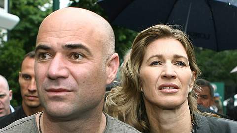 Steffi Graf und Andre Agassi - Foto: Imago / Schreyer