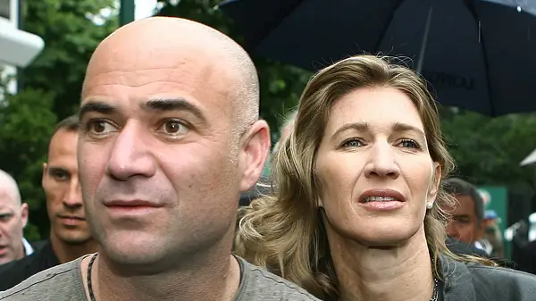 Steffi Graf und Andre Agassi