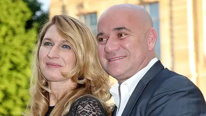 Steffi Graf und Andre Agassi