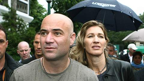 Steffi Graf Andre Agassi - Foto: Imago