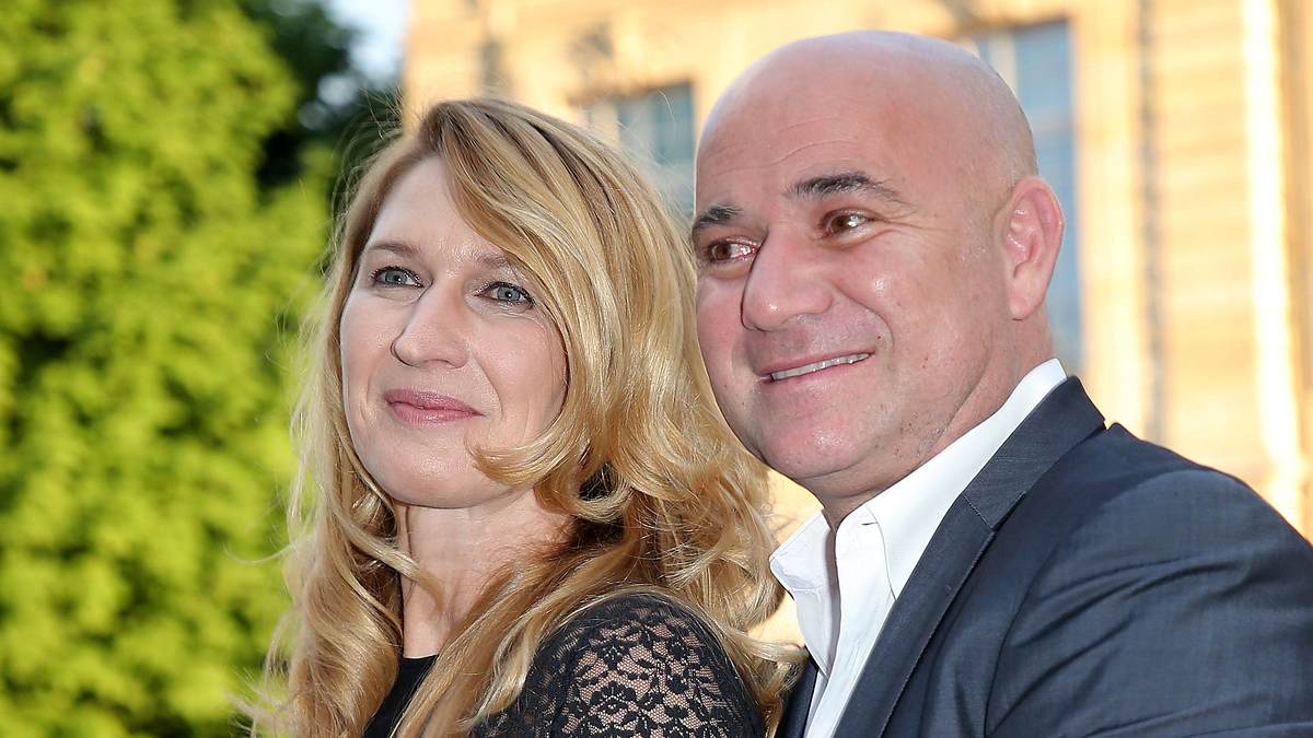 Steffi Graf und Andre Agassi