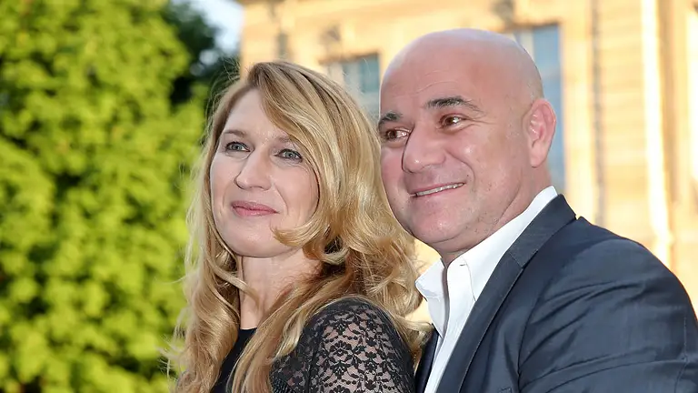 Steffi Graf und Andre Agassi