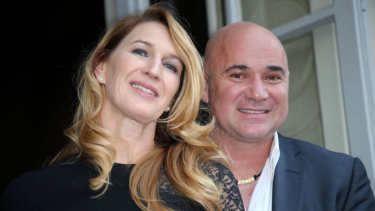 Steffi Graf und Andre Agassi