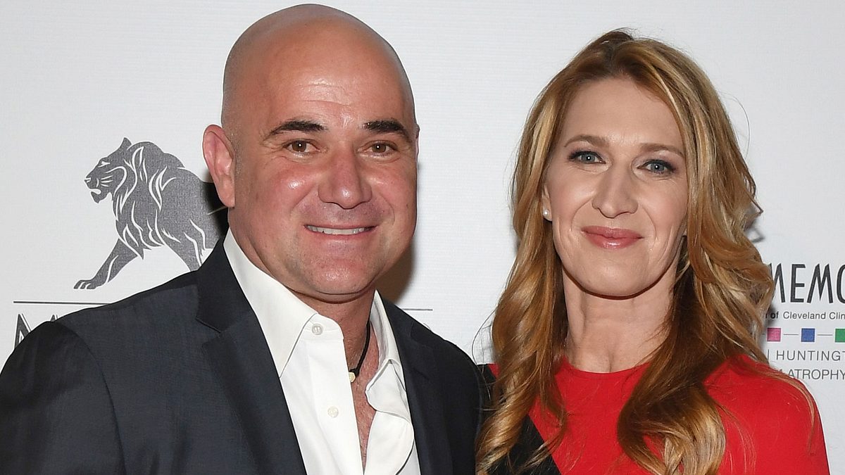 Steffi Graf und Andre Agassi