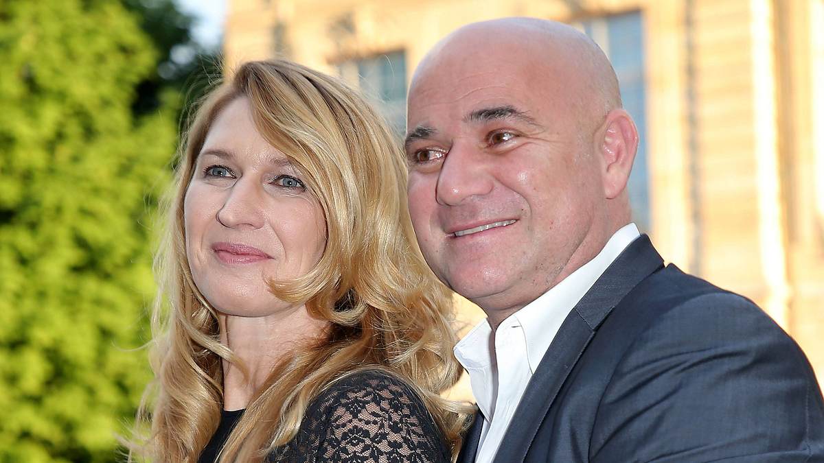 Steffi Graf und Andre Agassi