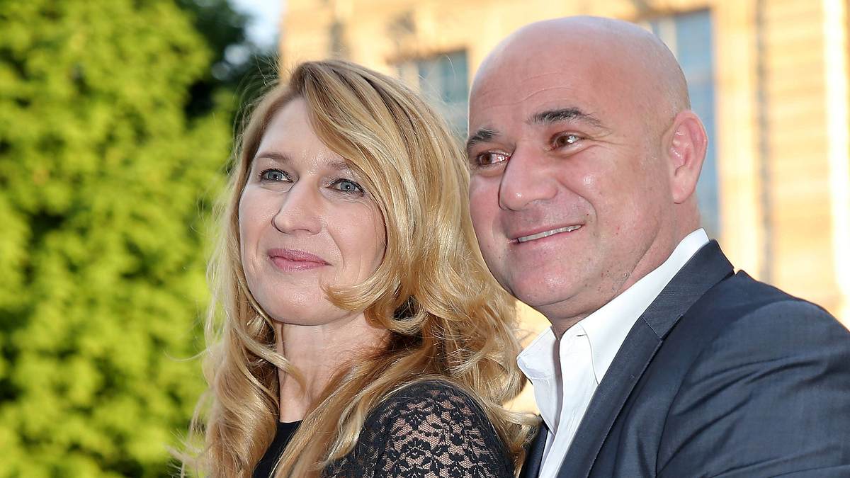 Steffi Graf und Andre Agassi