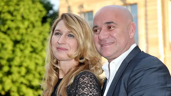 Steffi Graf und Andre Agassi