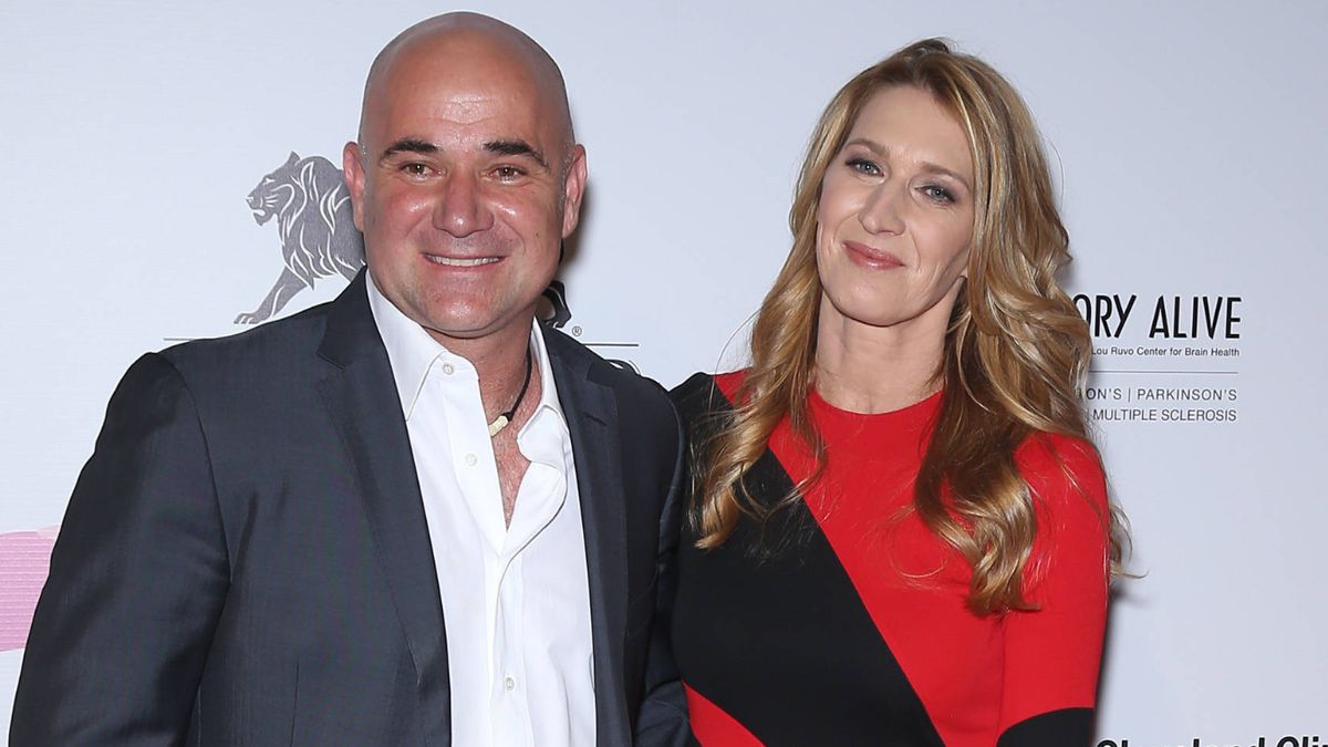 Steffi Graf und ihr Mann Andre Agassi gemeinsam bei einer Gala in Las Vegas