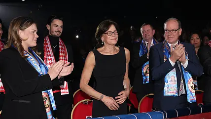 Stephanie von Monaco & Fürst Albert