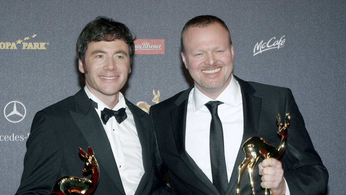 Stefan Raab und Michael Bully Herbig in 2008