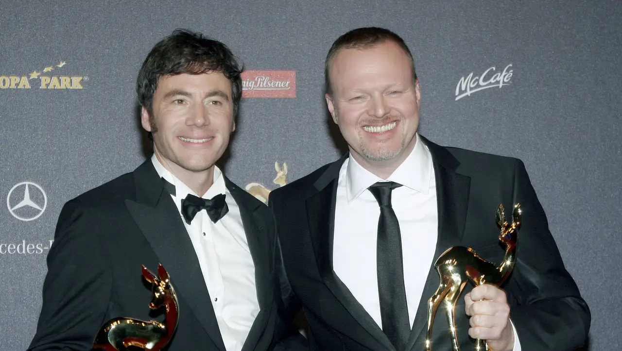 Stefan Raab und Michael "Bully" Herbig Stefan Raab und Michael Bully Herbig in 2008 - Foto: Sven Simon / IMAGO