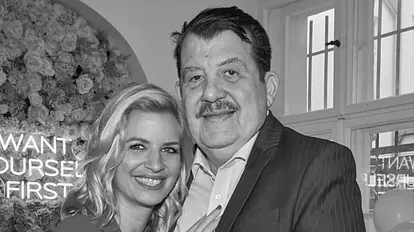 Susan Sideropoulos und Vater Pierro Sideropoulos