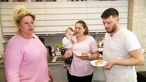 Silvia Wollny, Sylvana und Florian Köster - Foto: RTLzwei