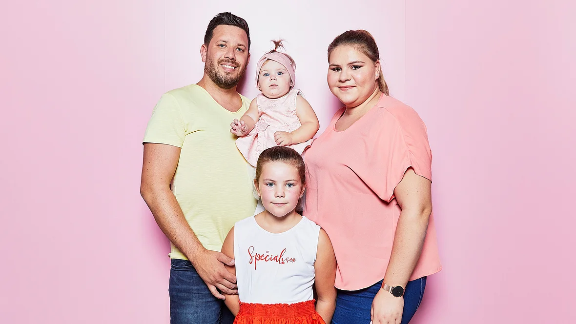 Sylvana Wollny und ihre Familie