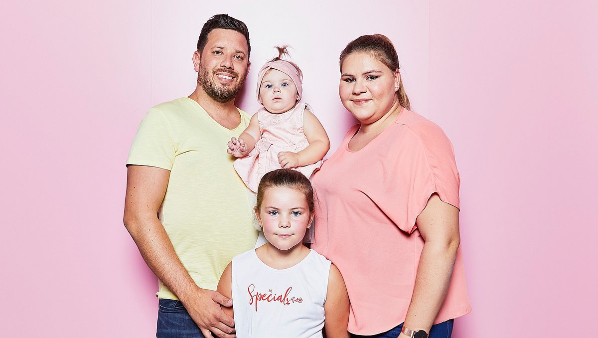 Sylvana Wollny und ihre Familie