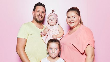 Sylvana Wollny und Familie - Foto: RTLzwei