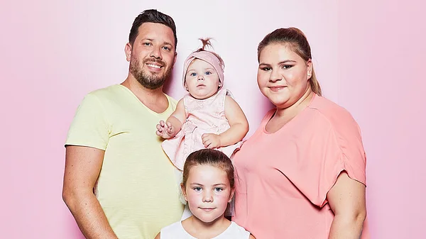 Sylvana Wollny und Familie