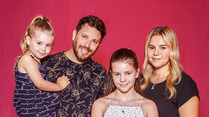 Sylvana Wollny Florian Köster und Celina sowie Anastasia