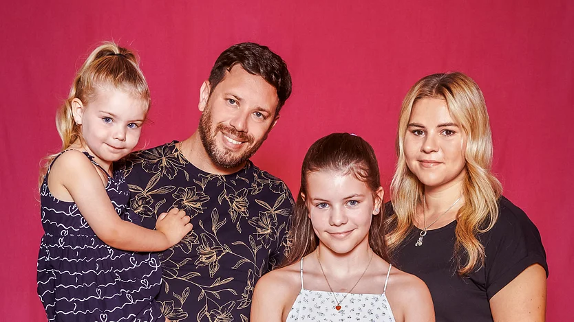 Sylvana Wollny Florian Köster und Celina sowie Anastasia