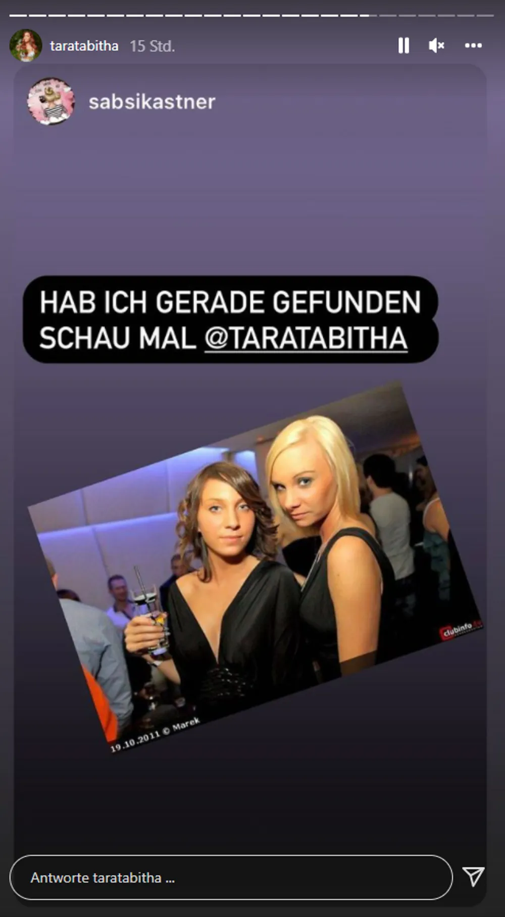 Tara Tabitha früher Tara Tabitha früher
