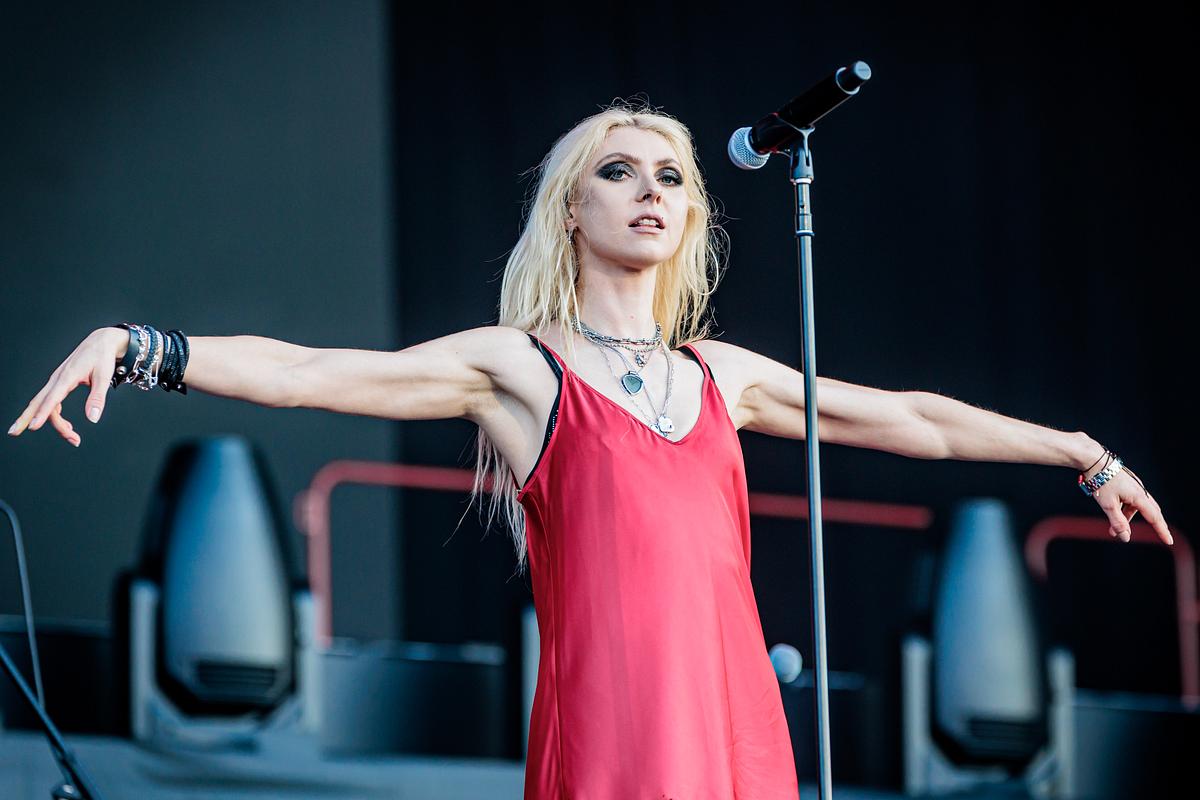 Taylor Momsen bei einem The Pretty Reckless-Auftritt 2024