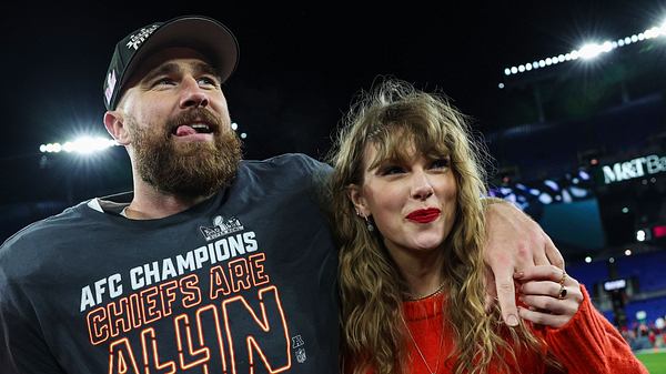 Travis Kelce und Taylor Swift - Foto: Patrick Smith/ Getty Images