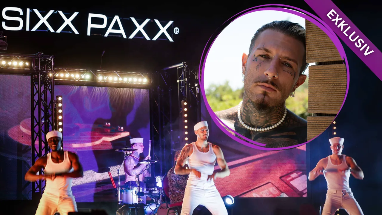 "Temptation Island"-Verführer Marvin tanzt für die Sixx Paxx Collage aus Temptation Island-Verführer Marvin & den Sixx Paxx - Foto: IMAGO / Daniel Scharinger / RTL