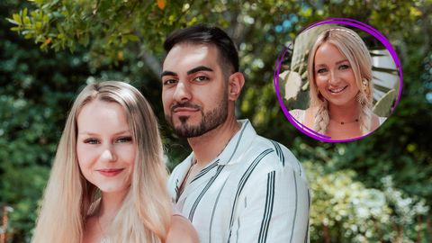 Temptation Island VIP: Sarah-Jane Wollny & Freund Tinish & Verführerin Lisa - Foto: RTL / Kimberly Schäfer / Instagram/temptation.island