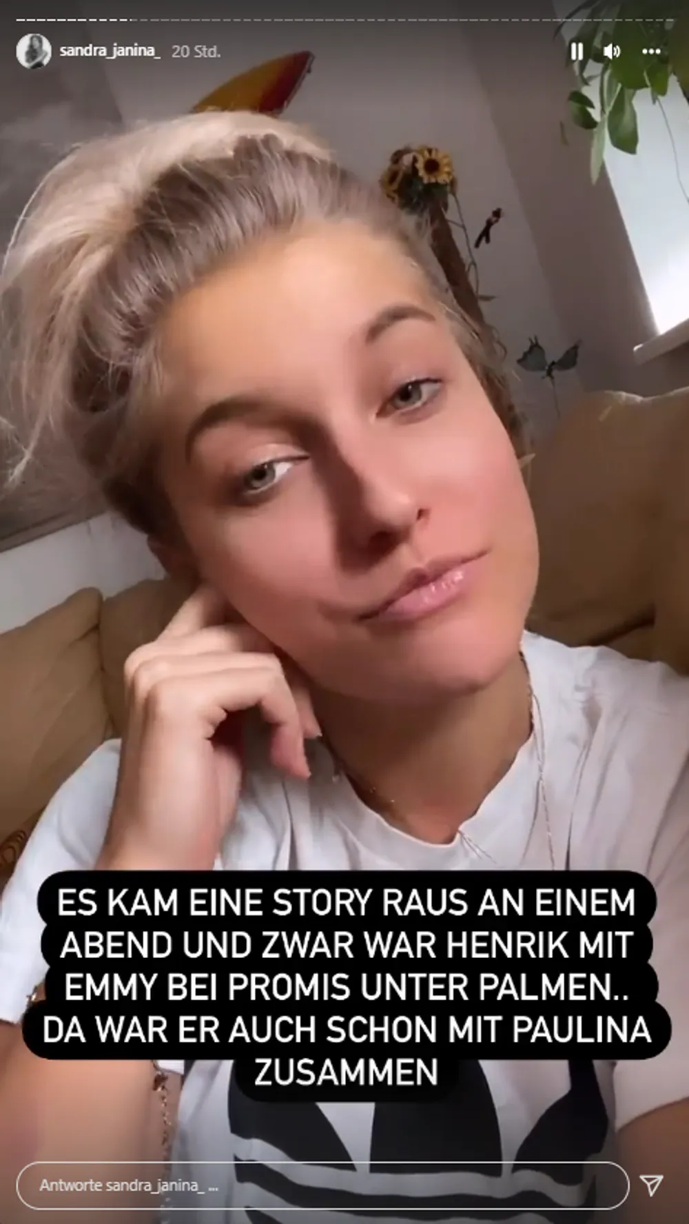 Sandra Janinas Statement zu Henrik und Emmy Sandra Janinas Statement zu Henrik und Emmy